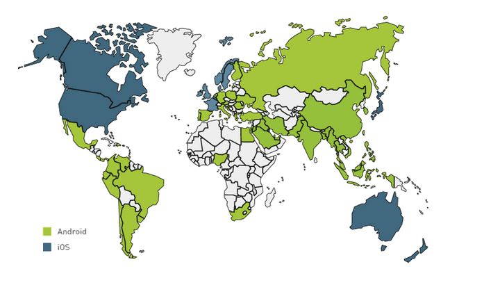 global map view