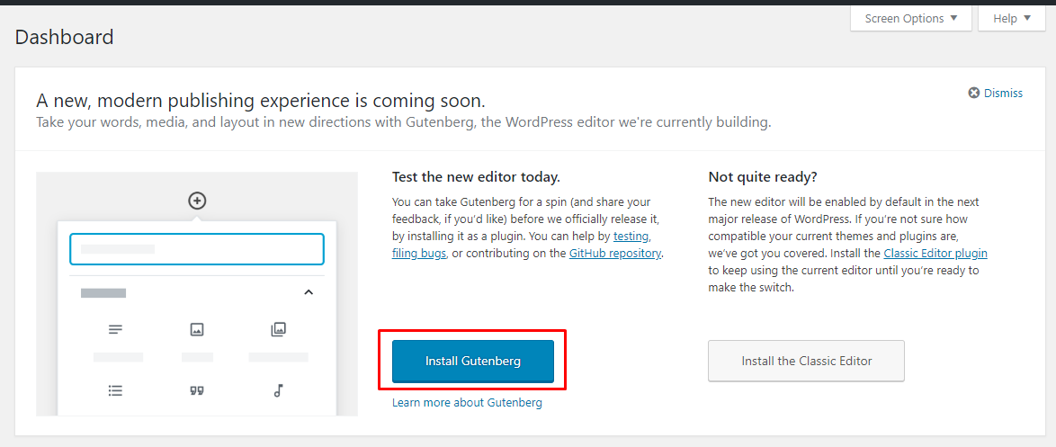 Gutenberg Plugin 